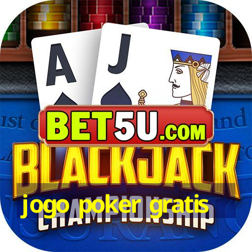 jogo poker gratis